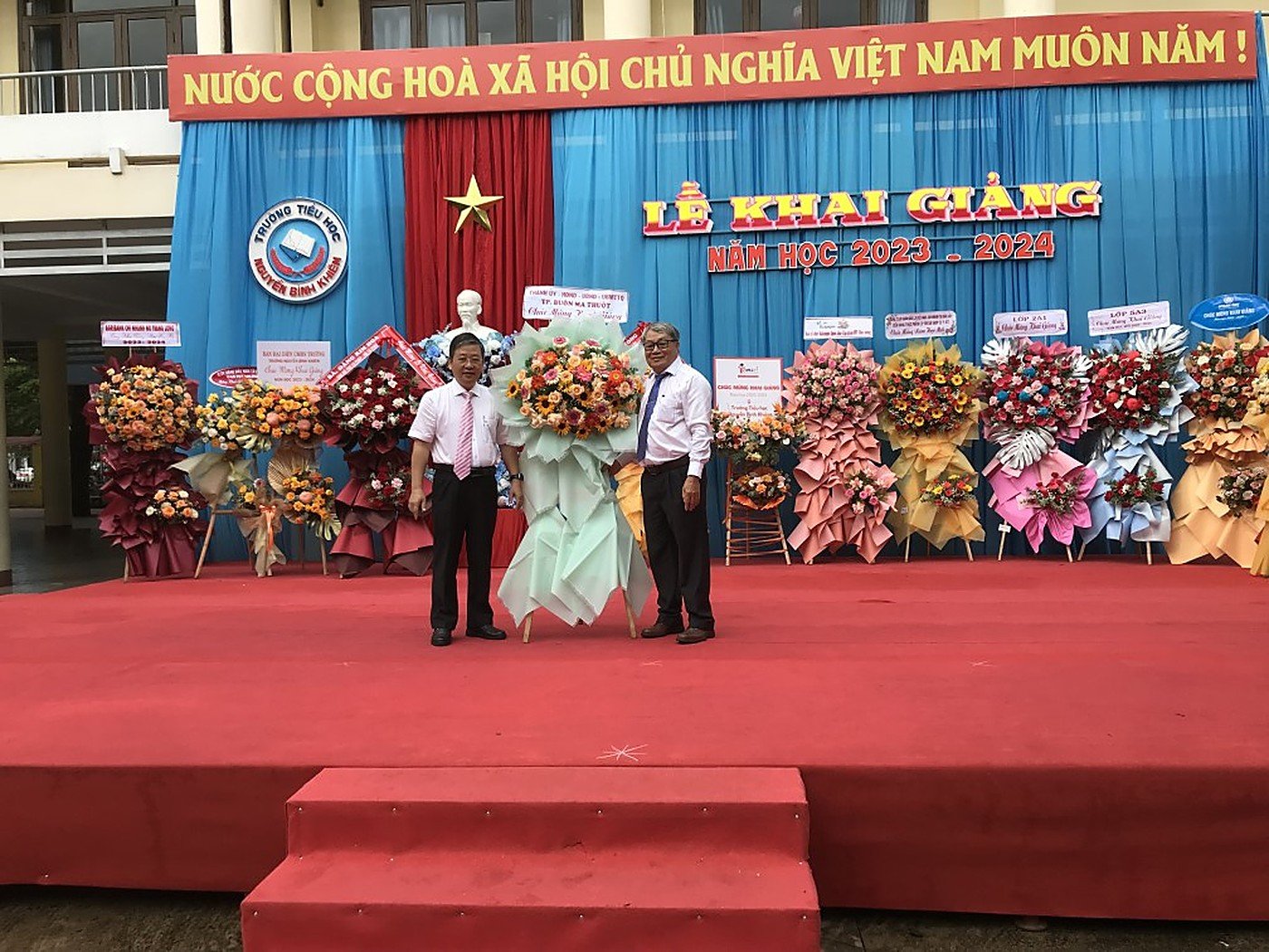 TRƯỜNG THDL NGUYỄN BỈNH KHIÊM KHAI GIẢNG NĂM HỌC 2023-2024