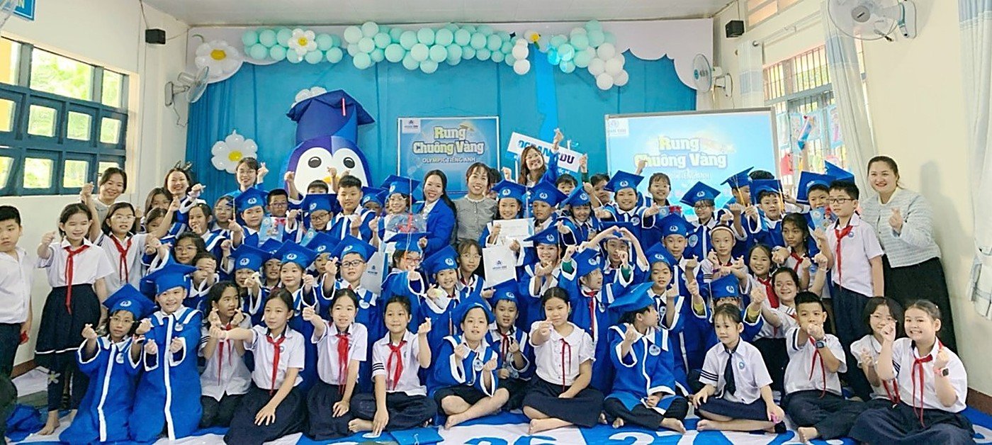 CUỘC THI RUNG CHUÔNG VÀNG OLYMPIC TIẾNG ANH KHỐI LỚP 4,5 TRƯỜNG THDL NGUYỄN BỈNH KHIÊM