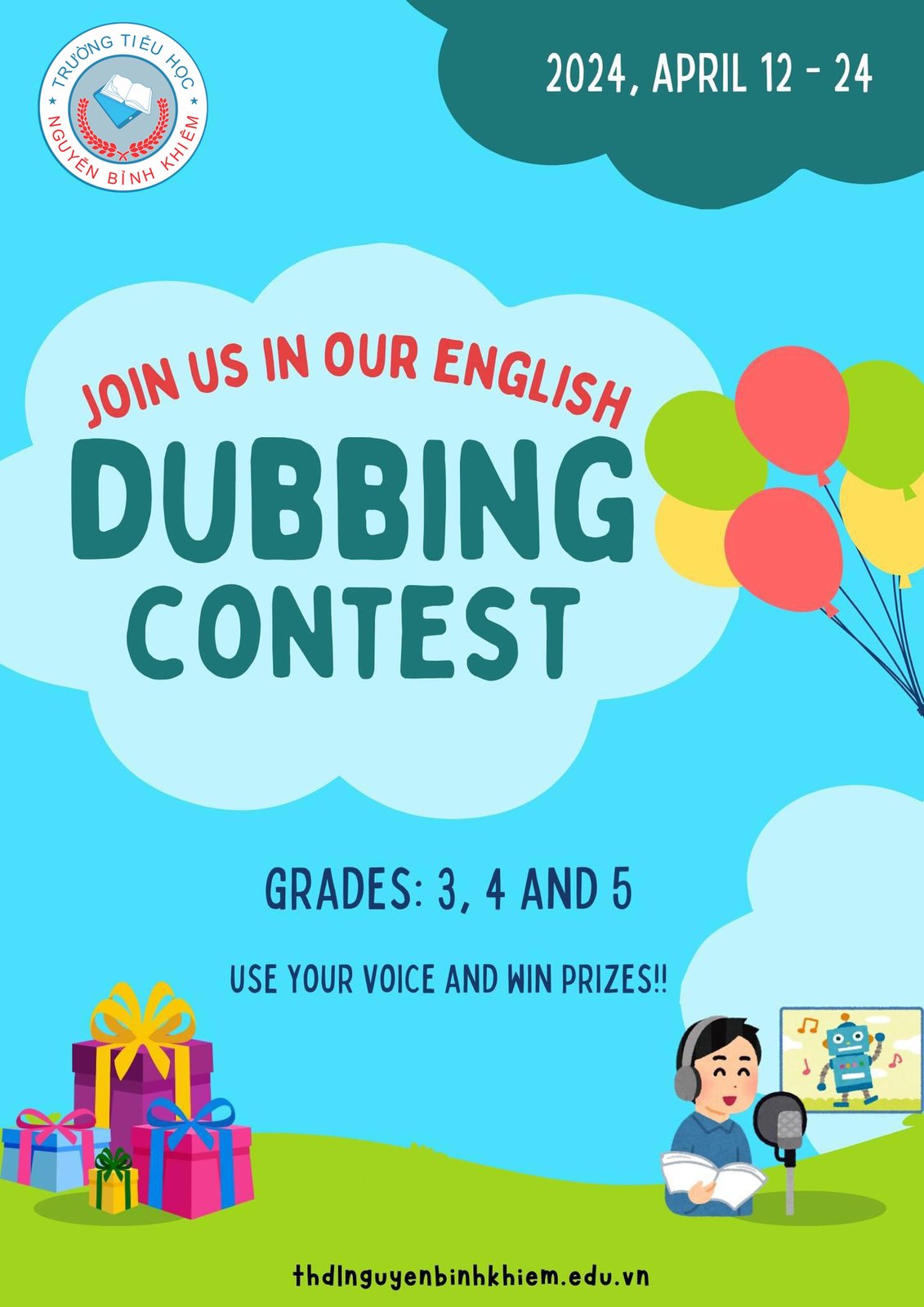 NBK ENGLISH DUBBING CONTEST 2024