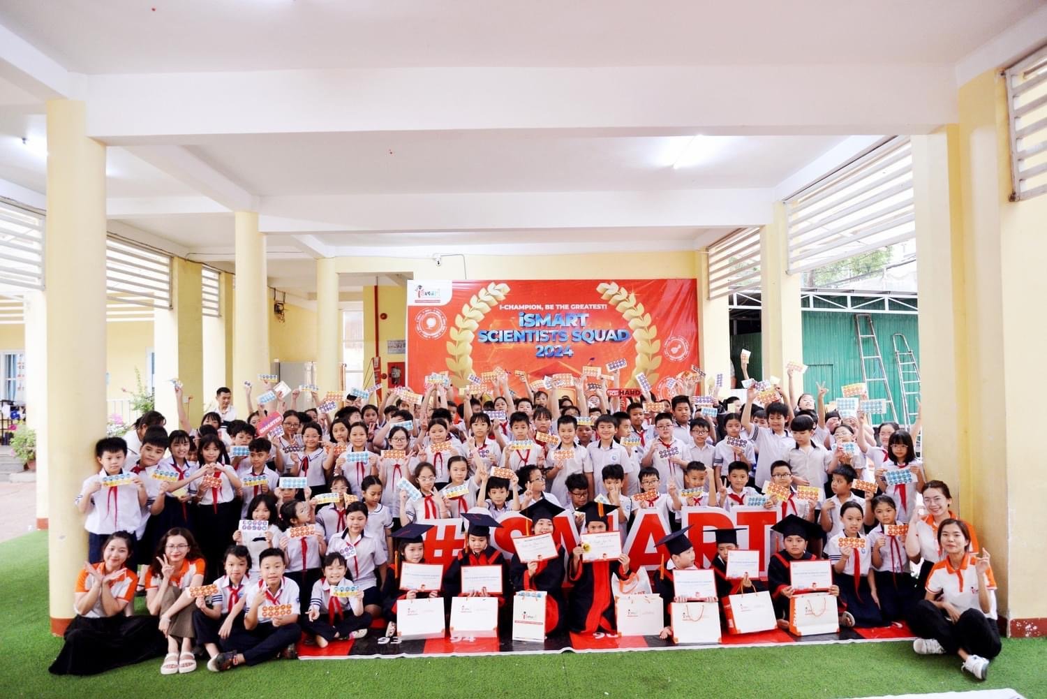 TRƯỜNG THDL NGUYỄN BỈNH KHIÊM – CHINH PHỤC SÂN CHƠI “BIỆT ĐỘI KHOA HỌC” CÙNG iSMART